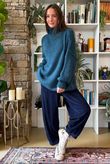 Winnie Oversized Knit Teal